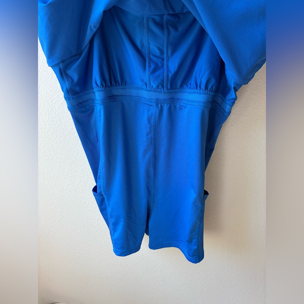 EUC All in Motion Women's Flex Strappy Exercise Dress in Royal Blue (Size:L) - Picture 5 of 12
